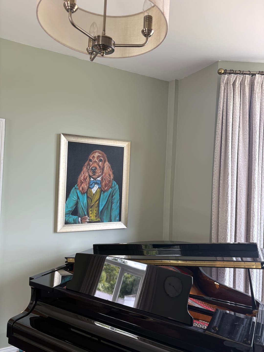 Customer photo review of Sir Sebastian (Large Version) By Louise Brown