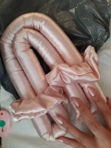 Customer photo review of GoldVe Isısız Saç Şekillendirme Seti