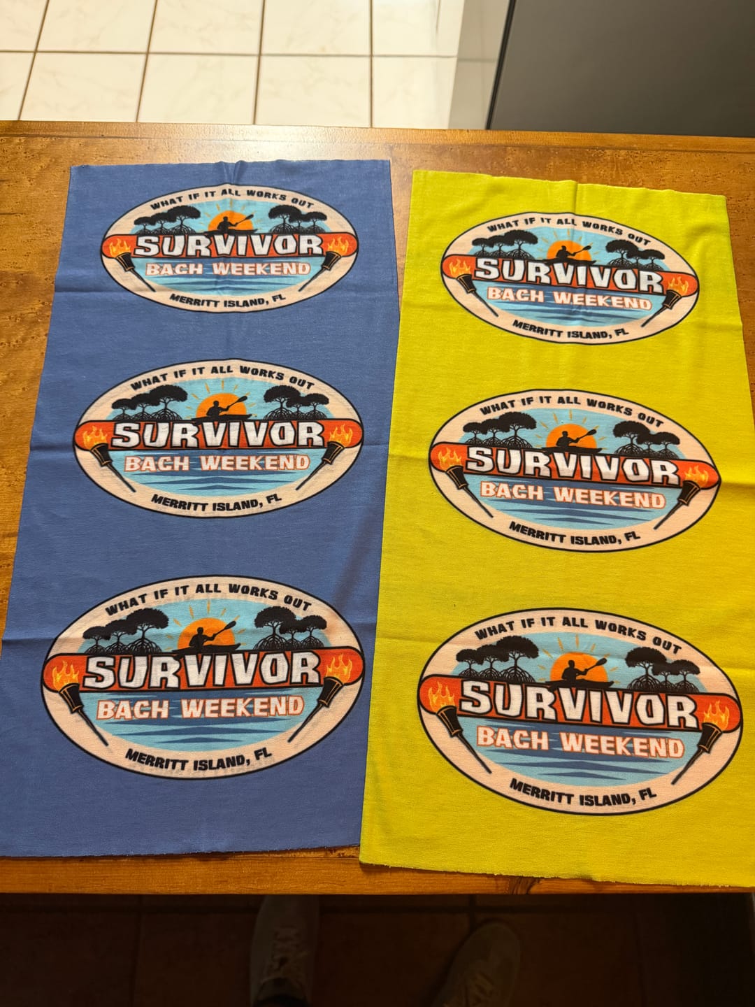 Customer photo review of Custom Neck Gaiters