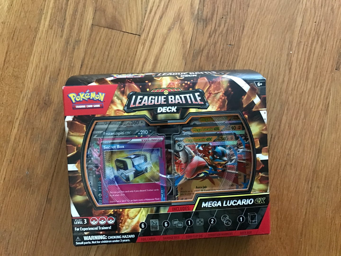 Customer photo review of League Battle Deck Mega Lucario ex