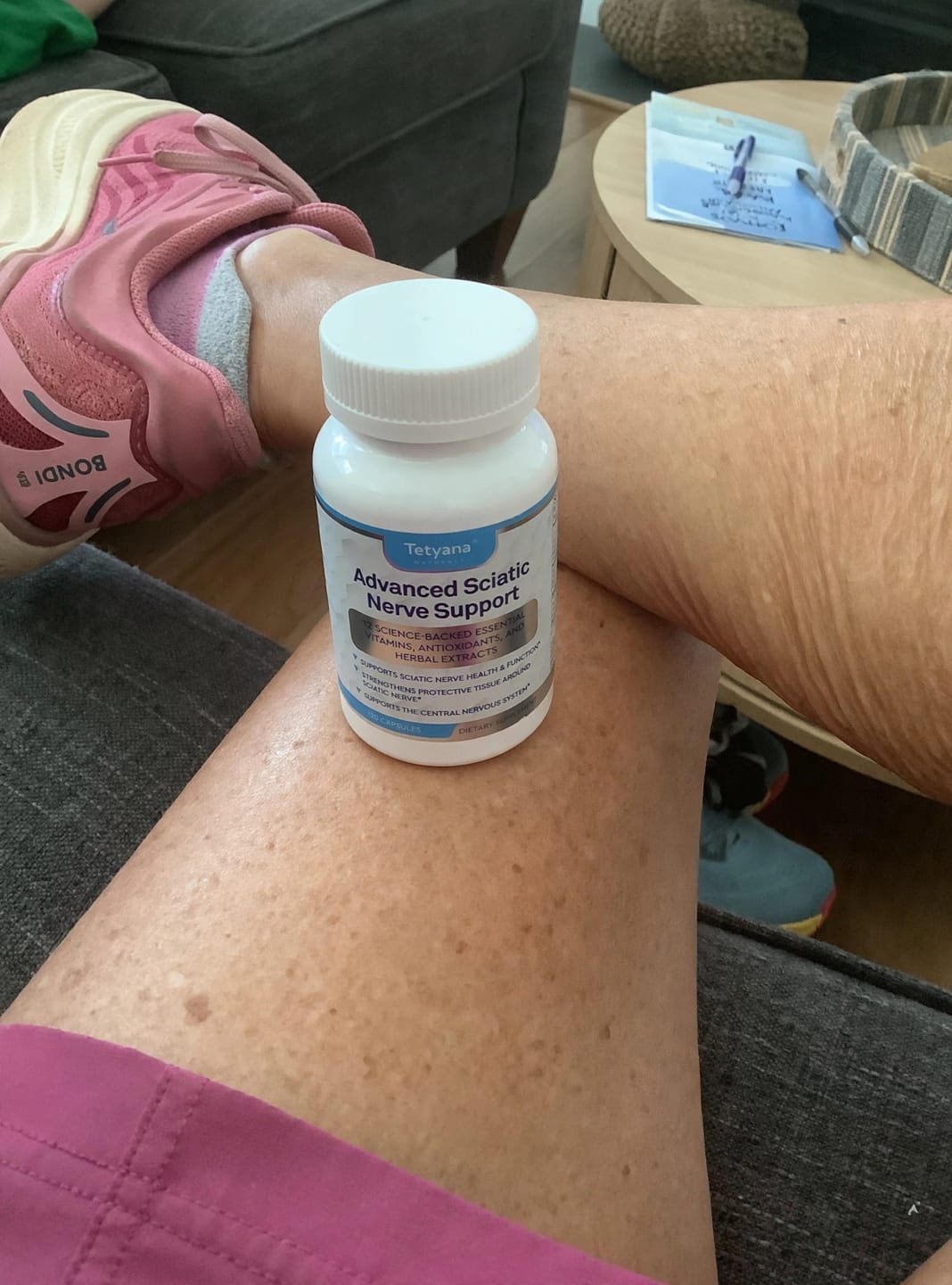 Customer photo review of Advanced Sciatic Nerve Support