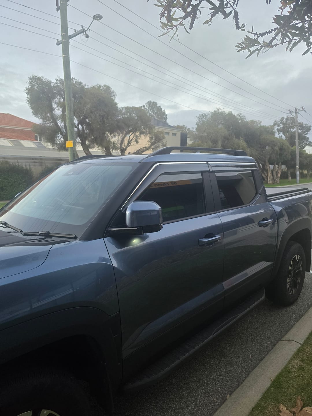 Customer photo review of Weather Shields Window Visors For BYD Shark 6 (2025-2026)