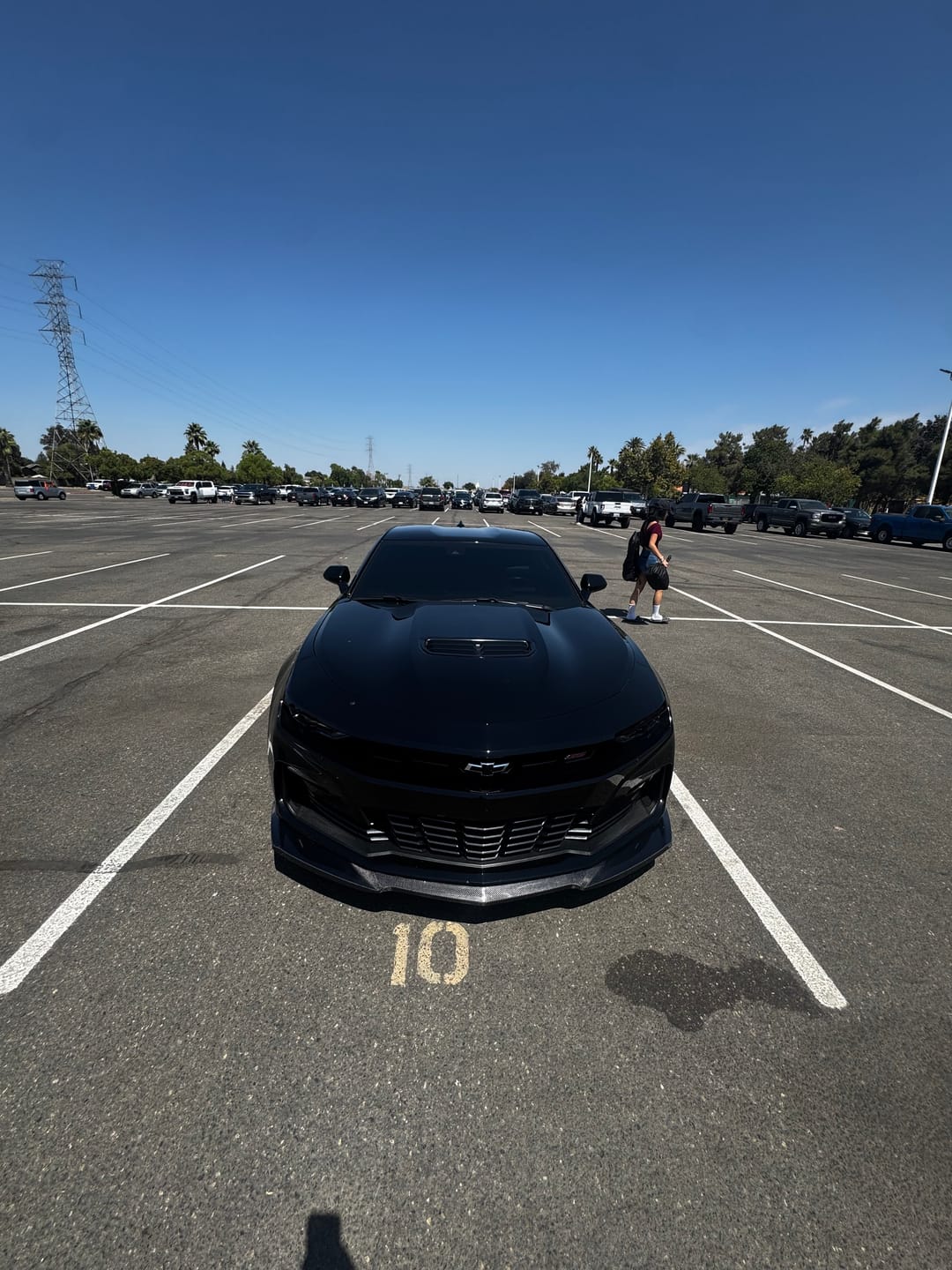 Customer photo review of 2019-Up Camaro RS & SS ZL1 Style Front Lip Splitter & Side Skirts