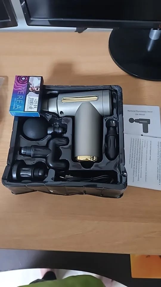 Customer photo review of Booster M2 Deep Tissue Massage Gun