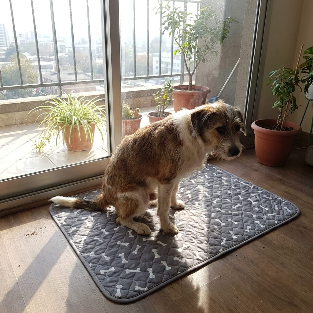Customer photo review of Tapete Guia para perros