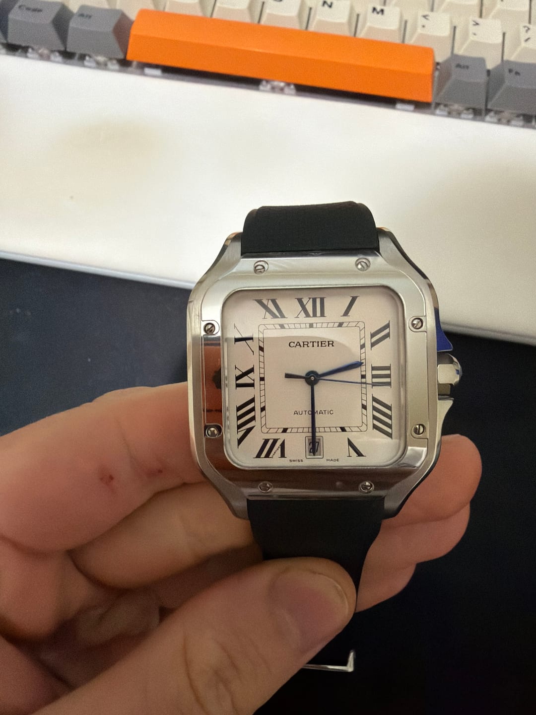 Customer photo review of Protection for Cartier Santos De Cartier