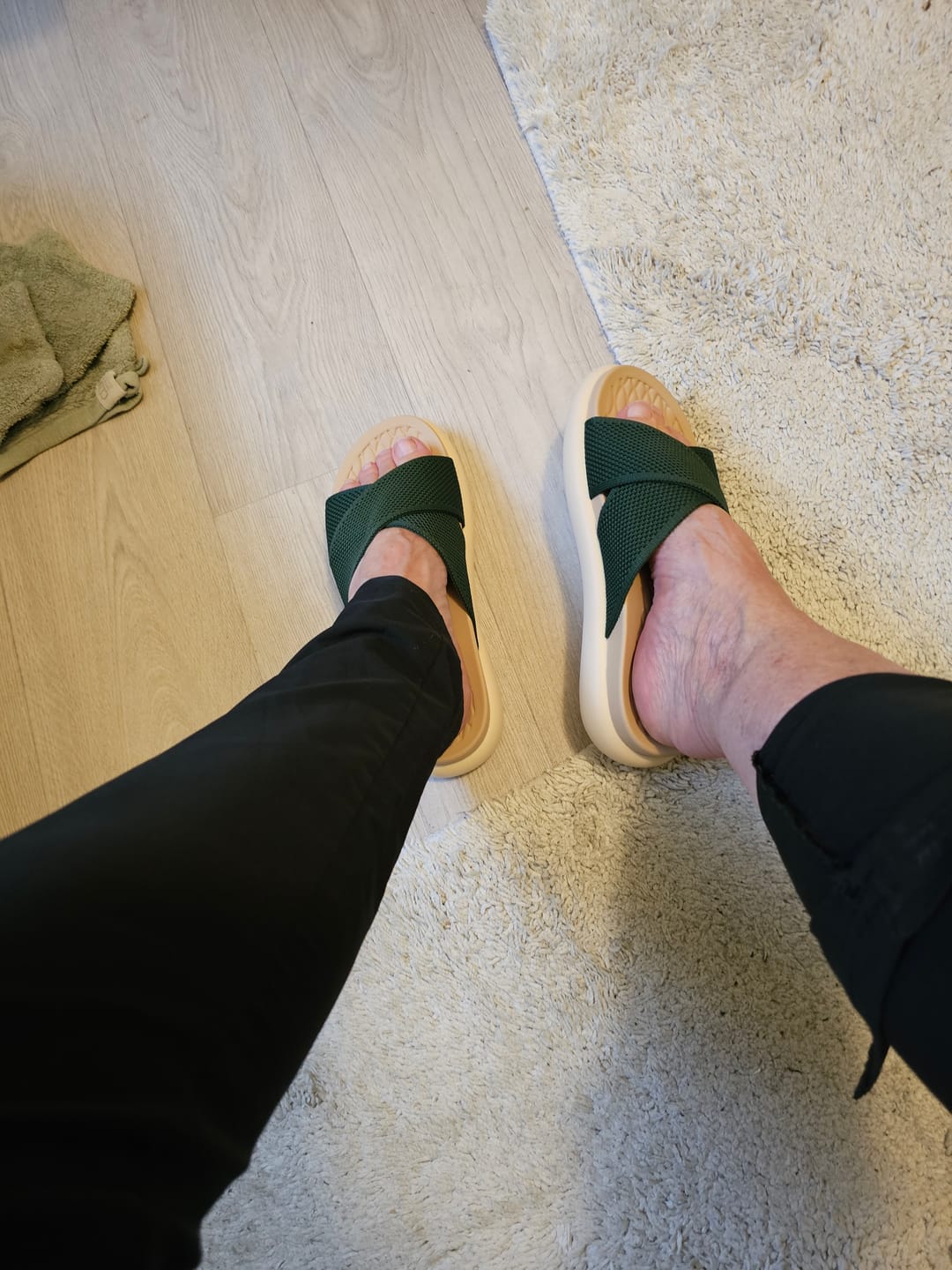 Customer photo review of HappySandals Stockholm