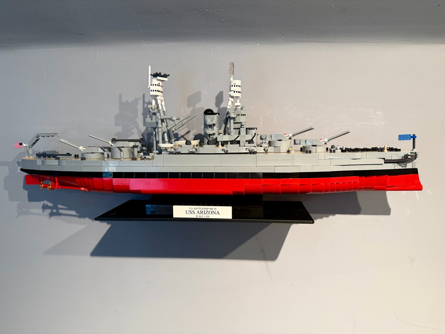 Customer photo review of COBI Battleship USS Arizona (BB-39): Set #4843