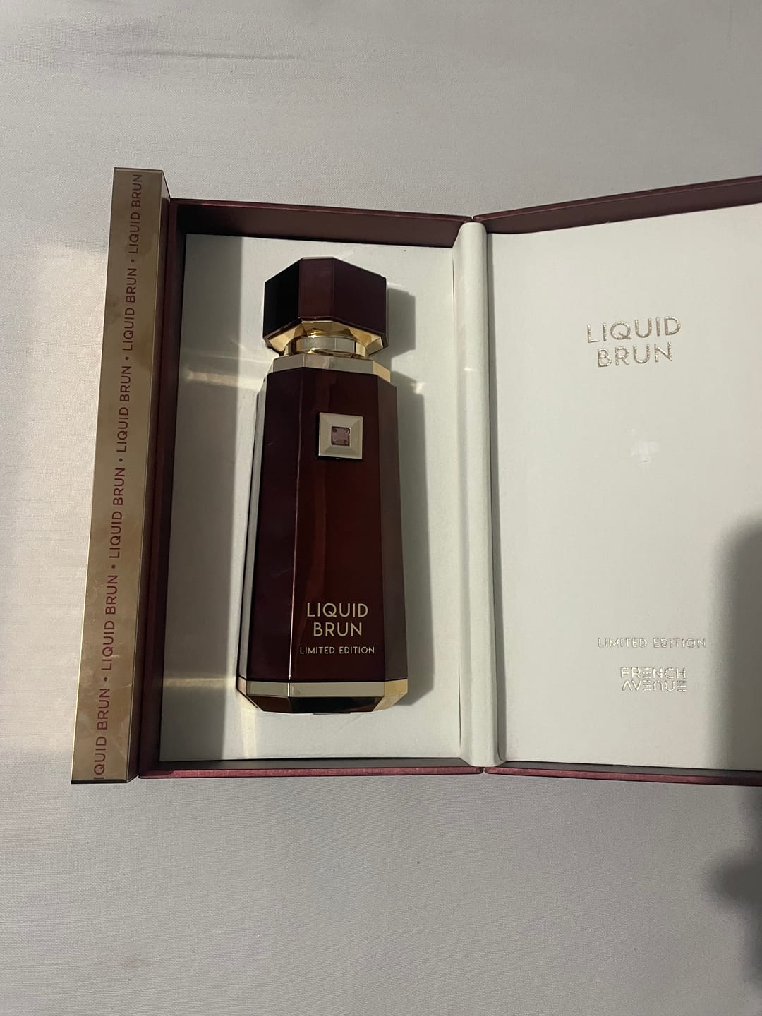 Customer photo review of Liquid Brun Limited Edition Eau De Parfum 150ml - French Avenue