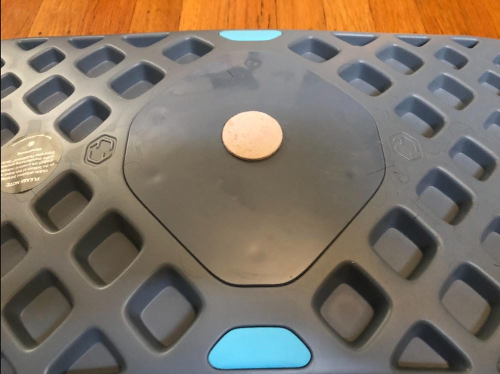 Customer photo review of Plane® Balance Board for Desk and Gyms
