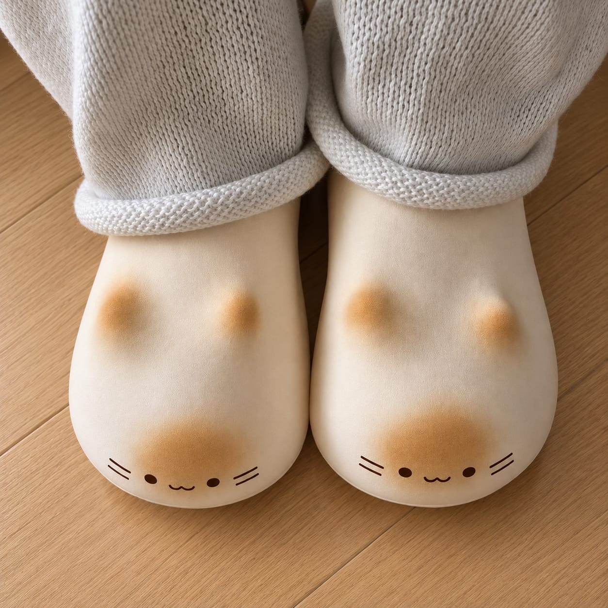 Customer photo review of Mimiu™ Ultra-Light Paw Print Clogs