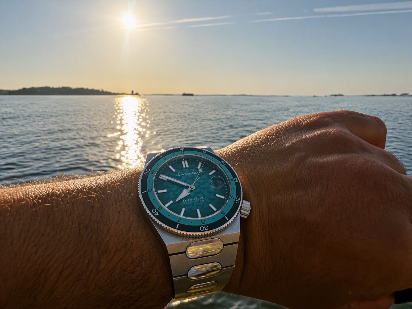 Customer photo review of Oceanic Blue