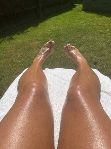 Customer photo review of Intensifying Tanning Cream - Watermelon