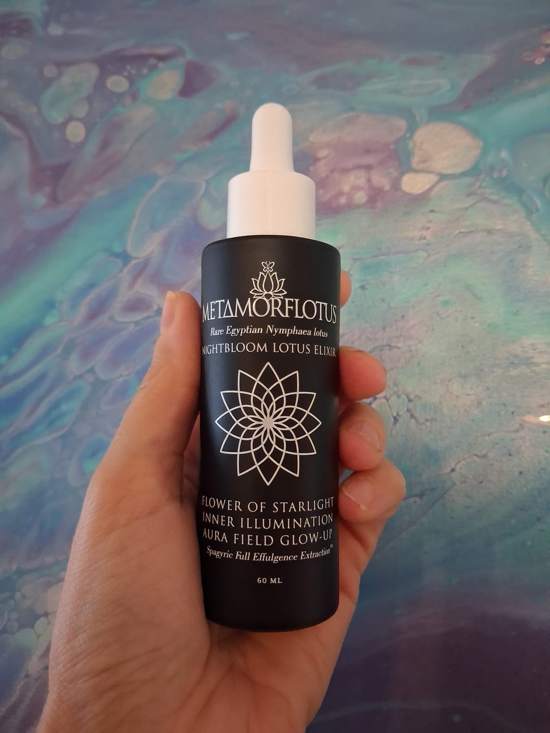 Customer photo review of NEW Nightblooming Lotus Spagyric Elixir