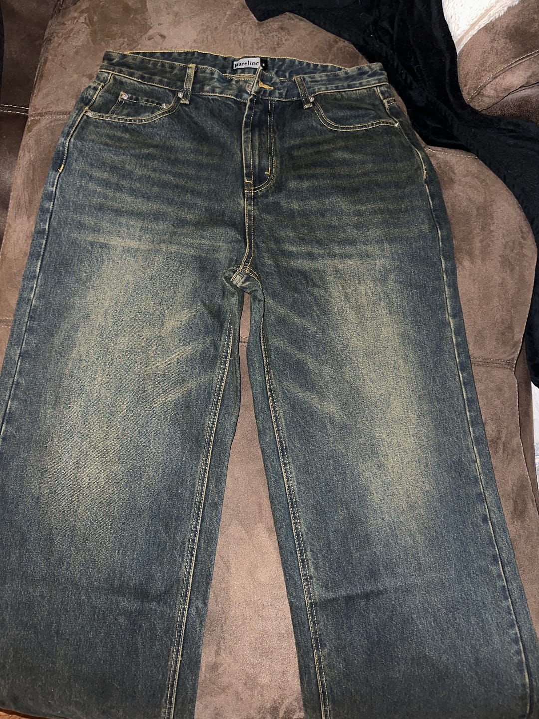 Customer photo review of Saturn Wash Denim