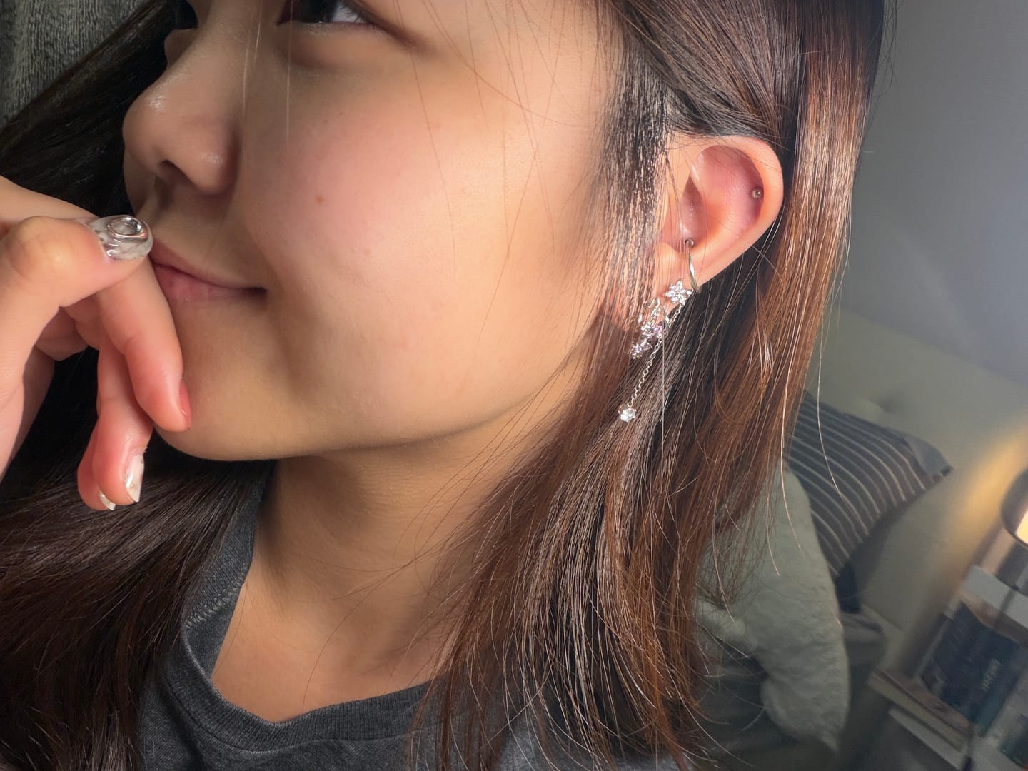 Customer photo review of Gentle Piercing
