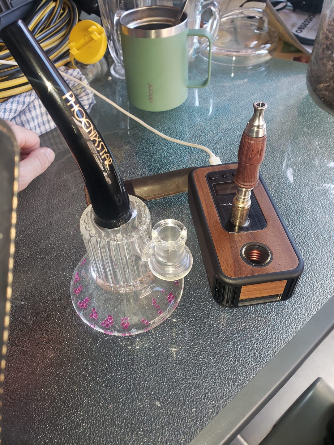 Customer photo review of 8.5" Dab Rig - Black
