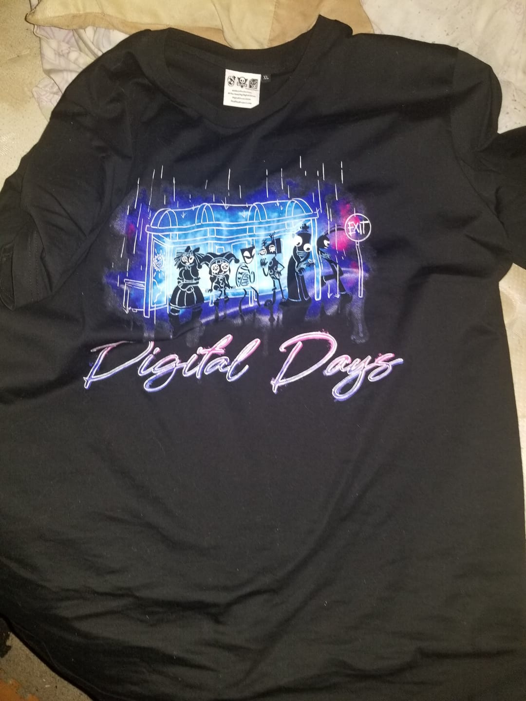 Customer photo review of Digital Days T-shirt