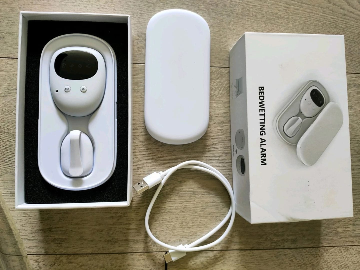 Customer photo review of DRYNYTS™ Wireless Bedwetting Alarm