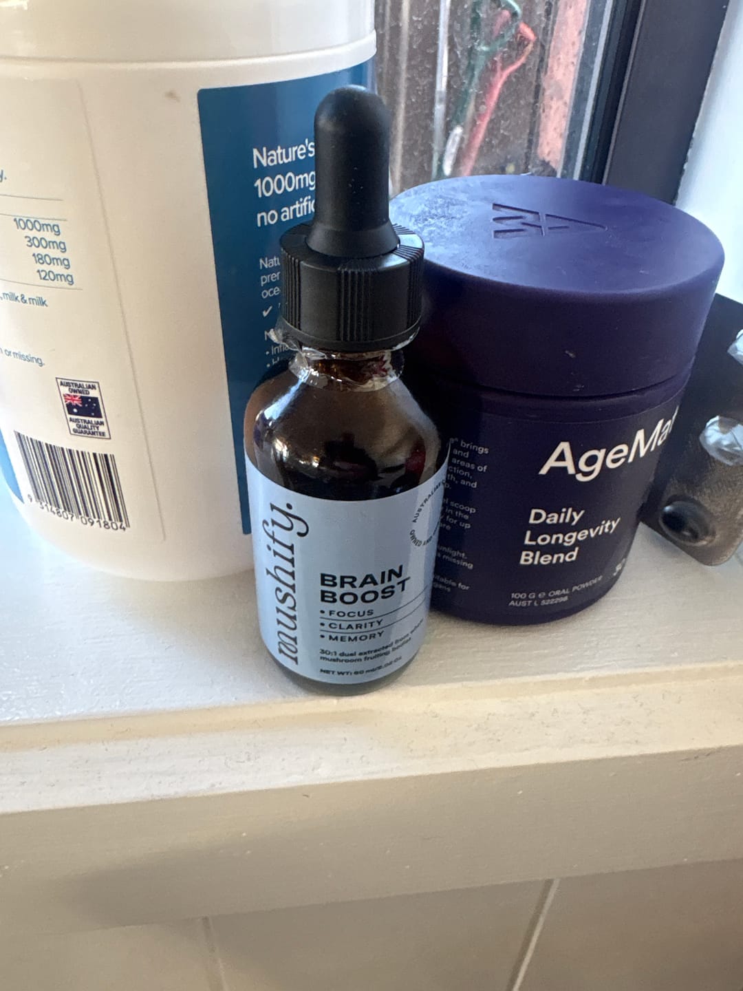 Customer photo review of Brain Boost - Lion's mane & Rosemary