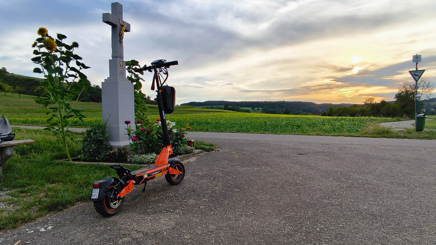 Customer photo review of RCB Offroad E-Scooter D7 PRO Ultra NFC Blinker (ABE)
