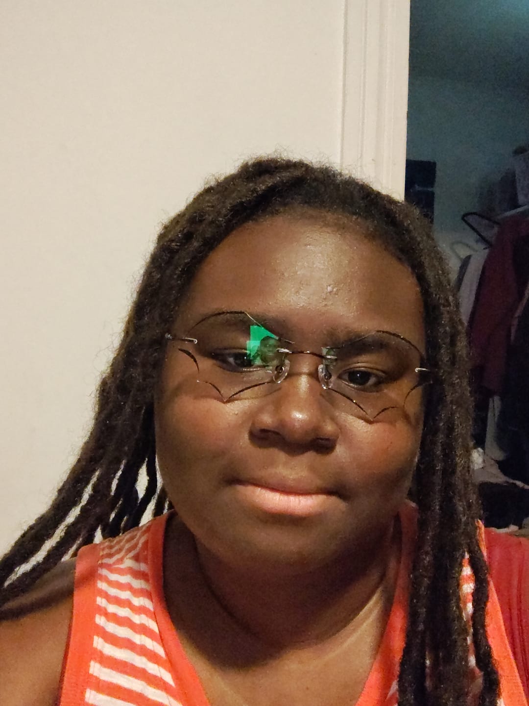 Customer photo review of Batty Eyeglasses