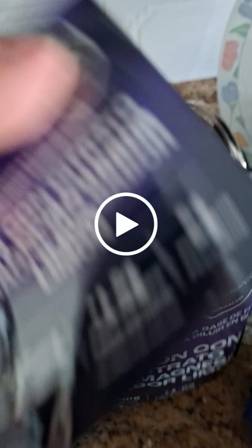 Customer video review of Citrato de Magnesio