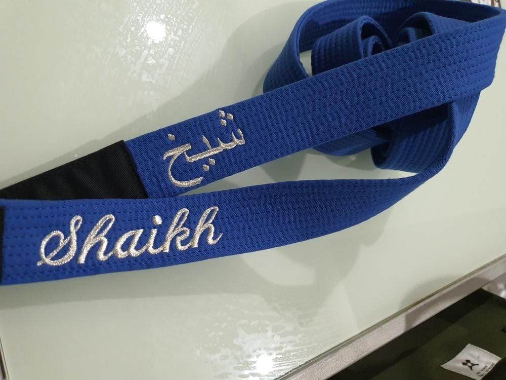 Customer photo review of Isami Blue Belt