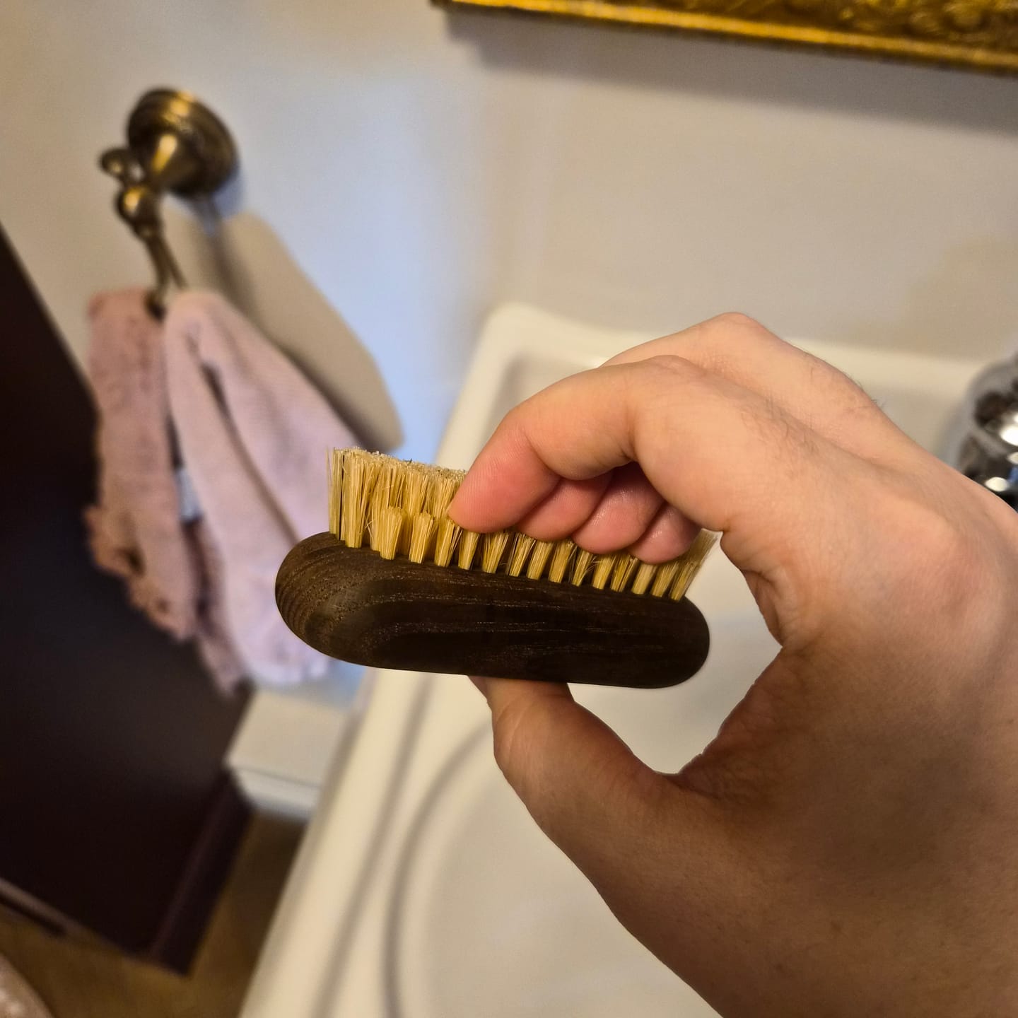 Customer photo review of Brosse à ongles