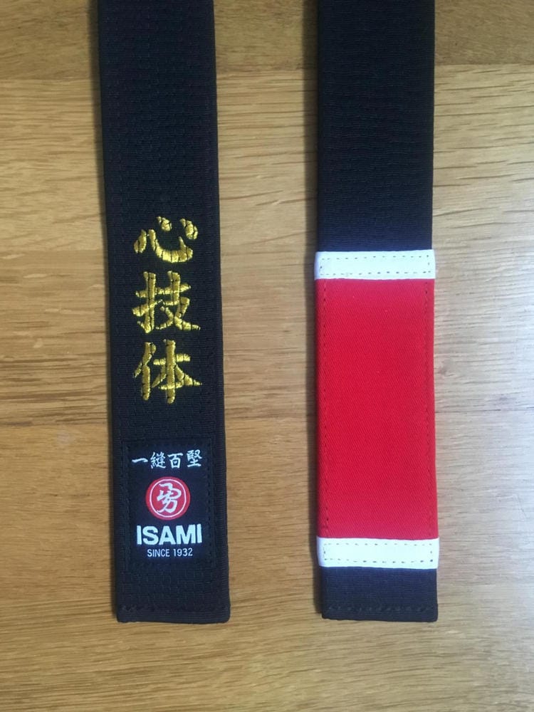 Customer photo review of Isami BJJ Black Belt Premium