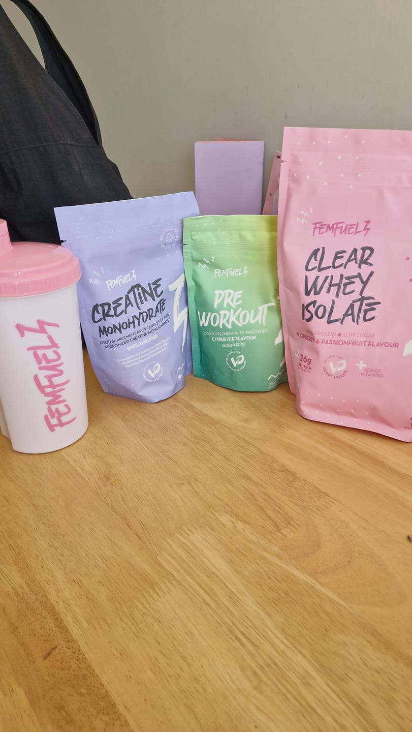 Customer photo review of Creatine Monohydrate Powder