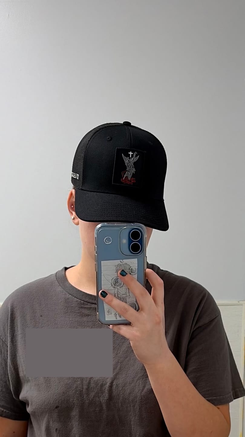 Customer photo review of SAINT MICHAEL Hat