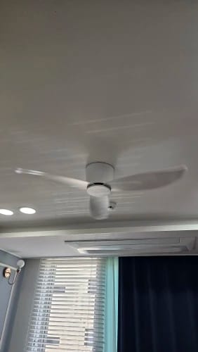 Customer photo review of 36/44/52-Inch Low-Profile Ceiling Fan with Remote Control