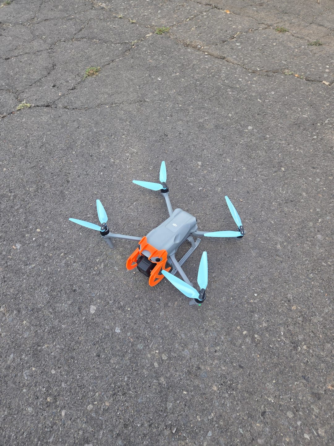 Customer photo review of DJI Air 3 STEALTH Upgrade Propellers - x4 Blue