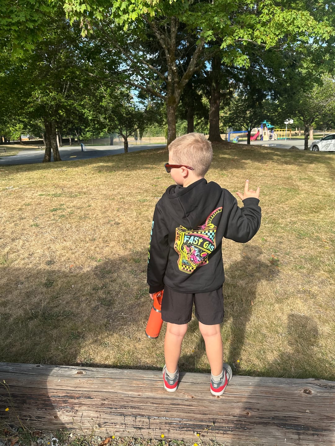 Customer photo review of Fast Gas - Hoodie