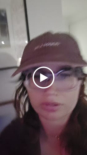 Customer video review of In a mood - Adults cap