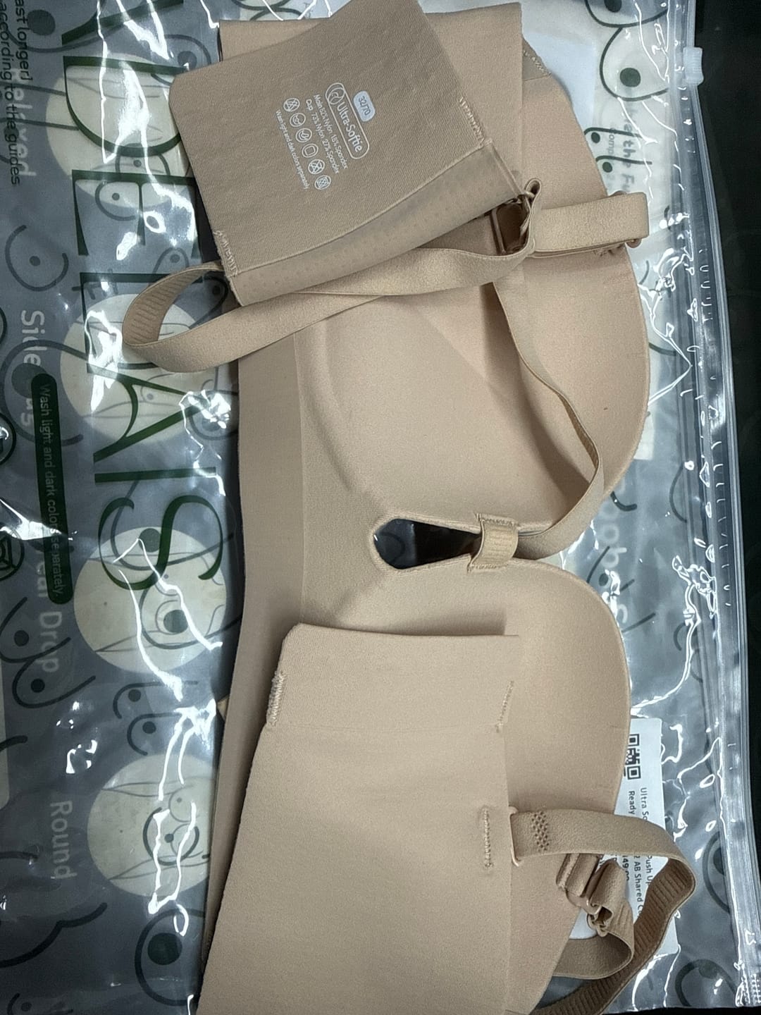 Customer photo review of Ultra Softie 3.0 Push Up & Seamless Multi-way Bra In Warm Skin