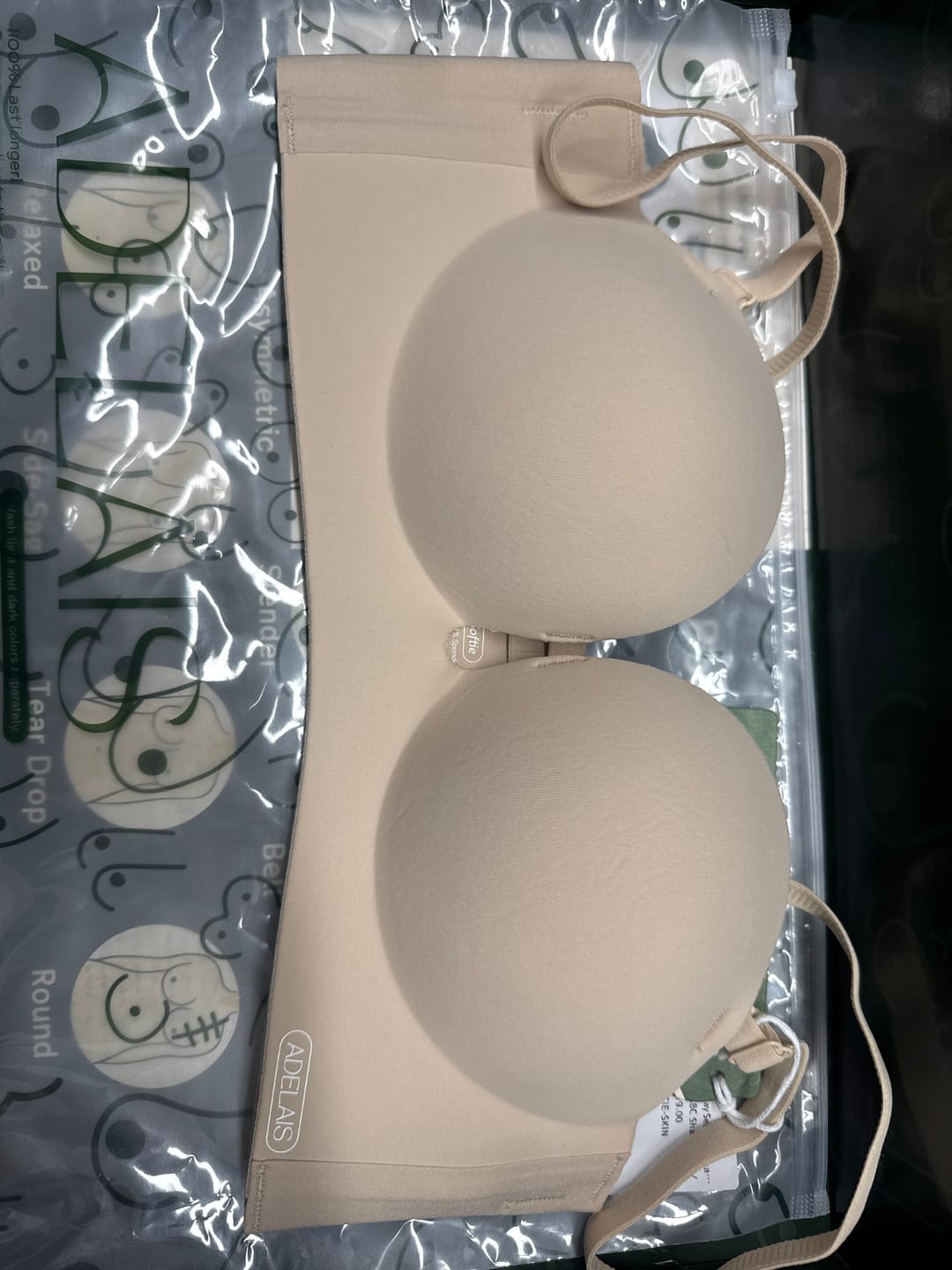 Customer photo review of Ultra Softie 3.0 Push Up & Seamless Multi-way Bra In Soft Skin