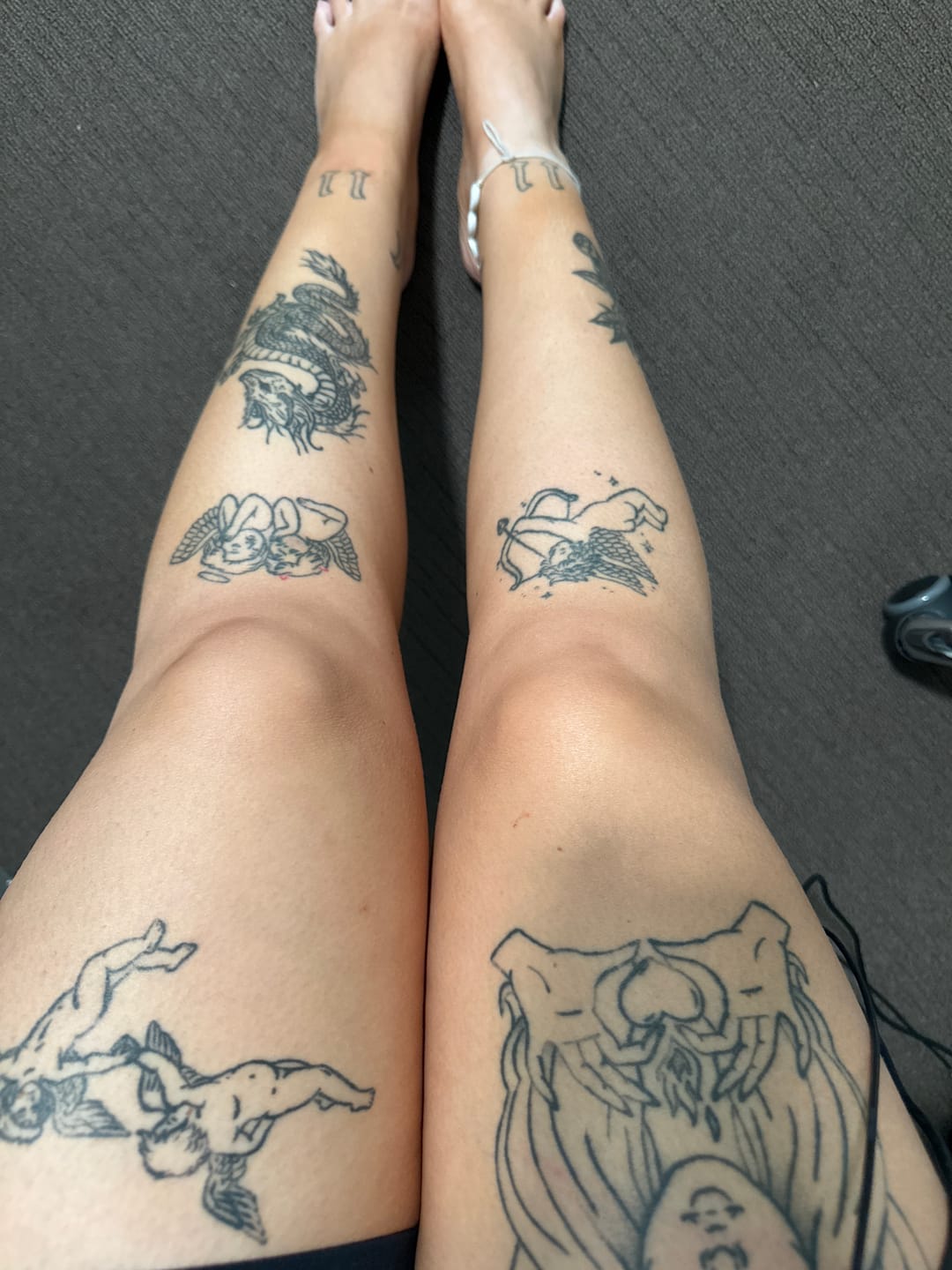Customer photo review of Ultra Dark Tanning Foam