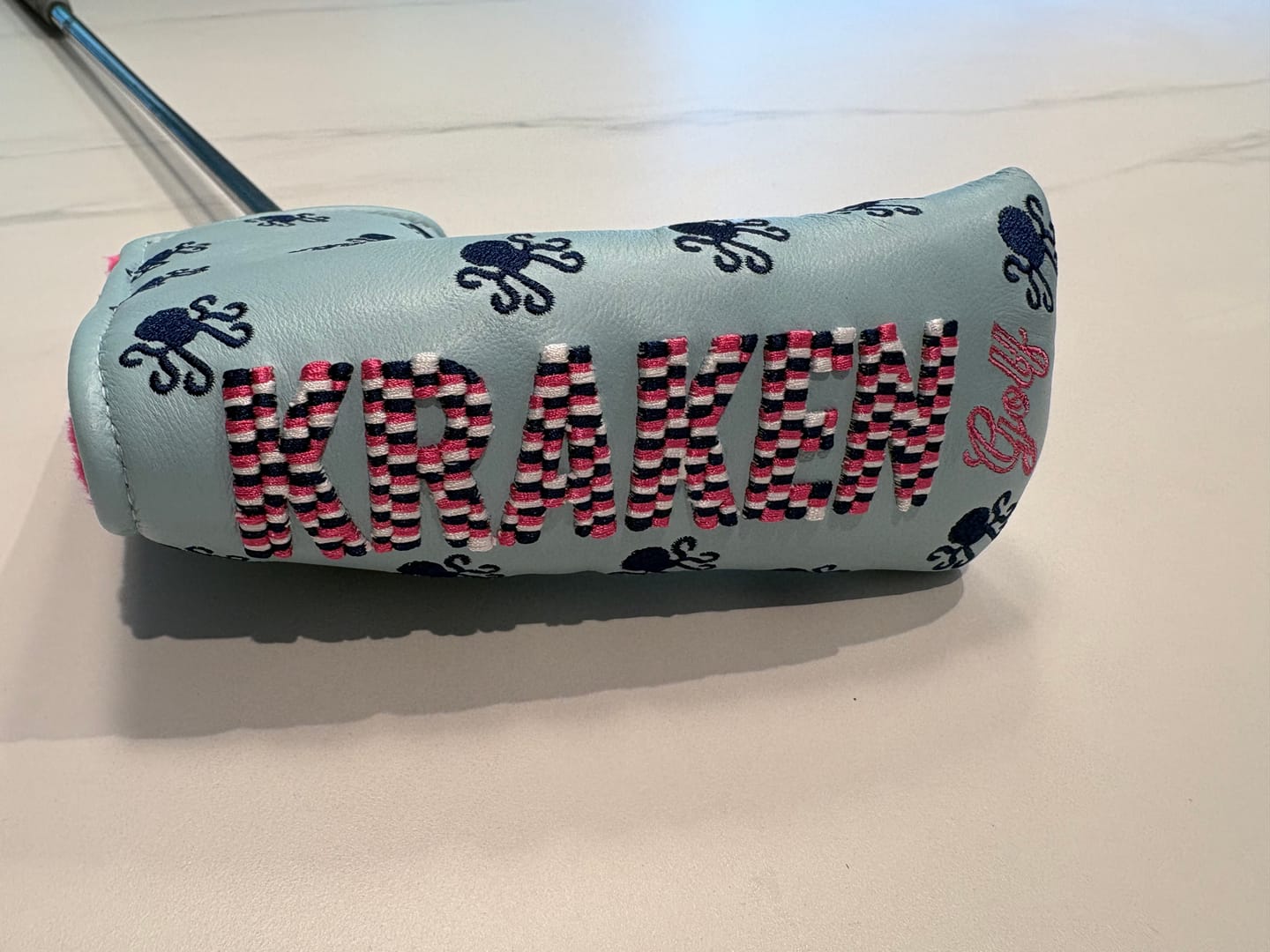 Customer photo review of 💘 Vice Baby Blade Putter Cover - "Soft Leather. Hard Looks."