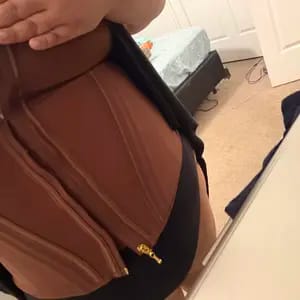 Customer photo review of Hourglass Sculpting Workout Vest | Zip & Adjustable Hooks