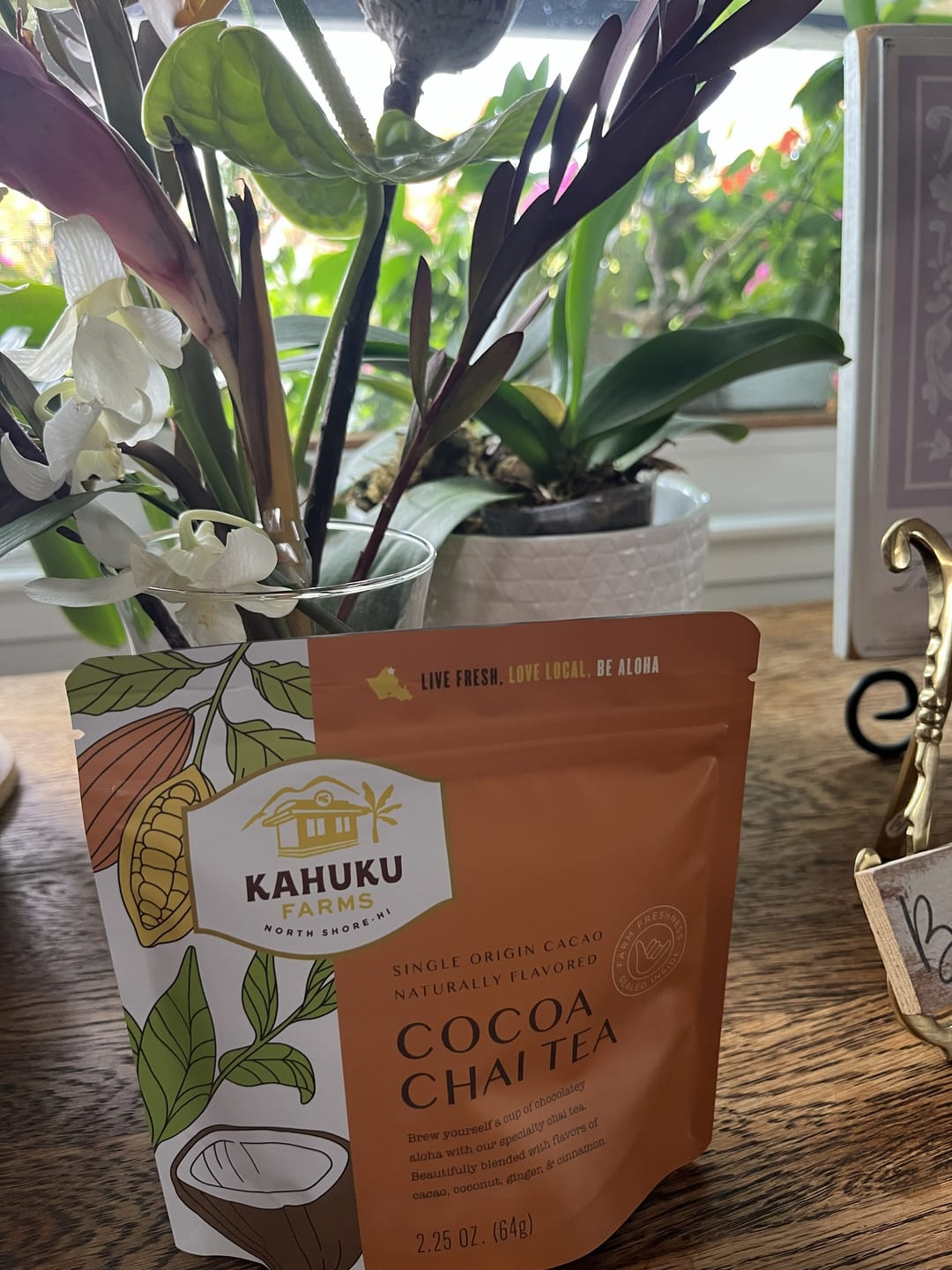 Customer photo review of Cocoa Chai Tea