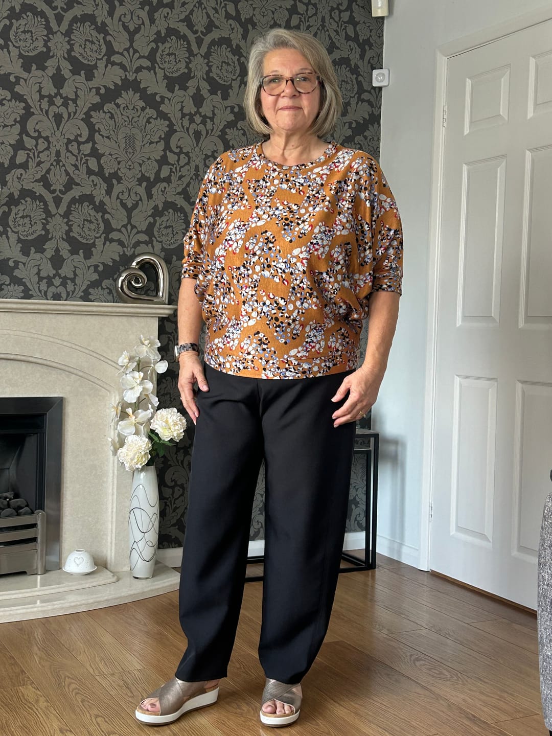Customer photo review of Retro Remix Digital Modal-Touch Jersey Fabric