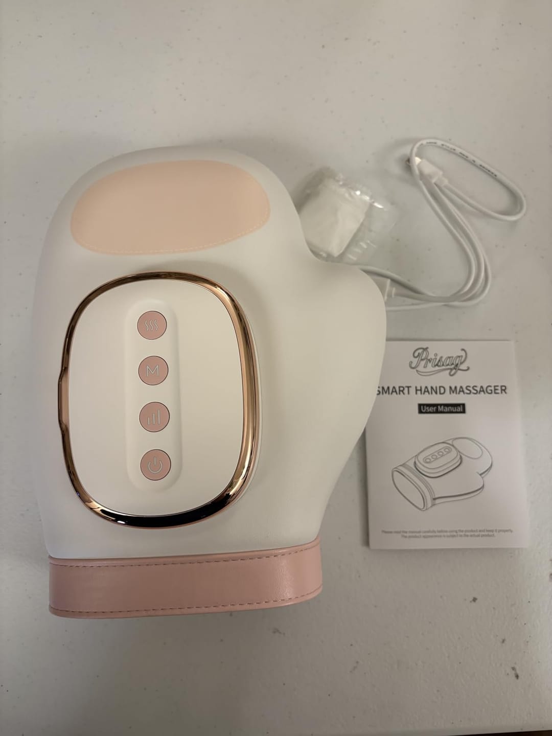 Customer photo review of BlissGlove™ – Warm Compression Comfort for Tired Hands.