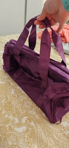 Customer photo review of Lunéa Bolsa Deporte Compartimento Zapatillas Gym Viaje Mujer