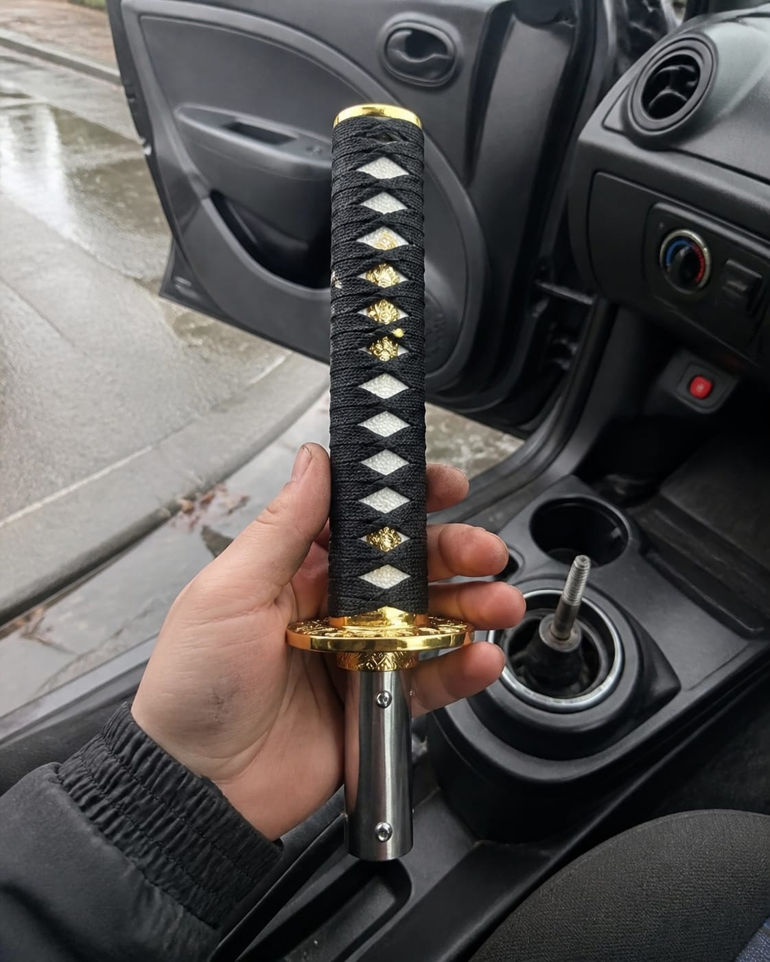 Customer photo review of Katana - Palanca para Auto