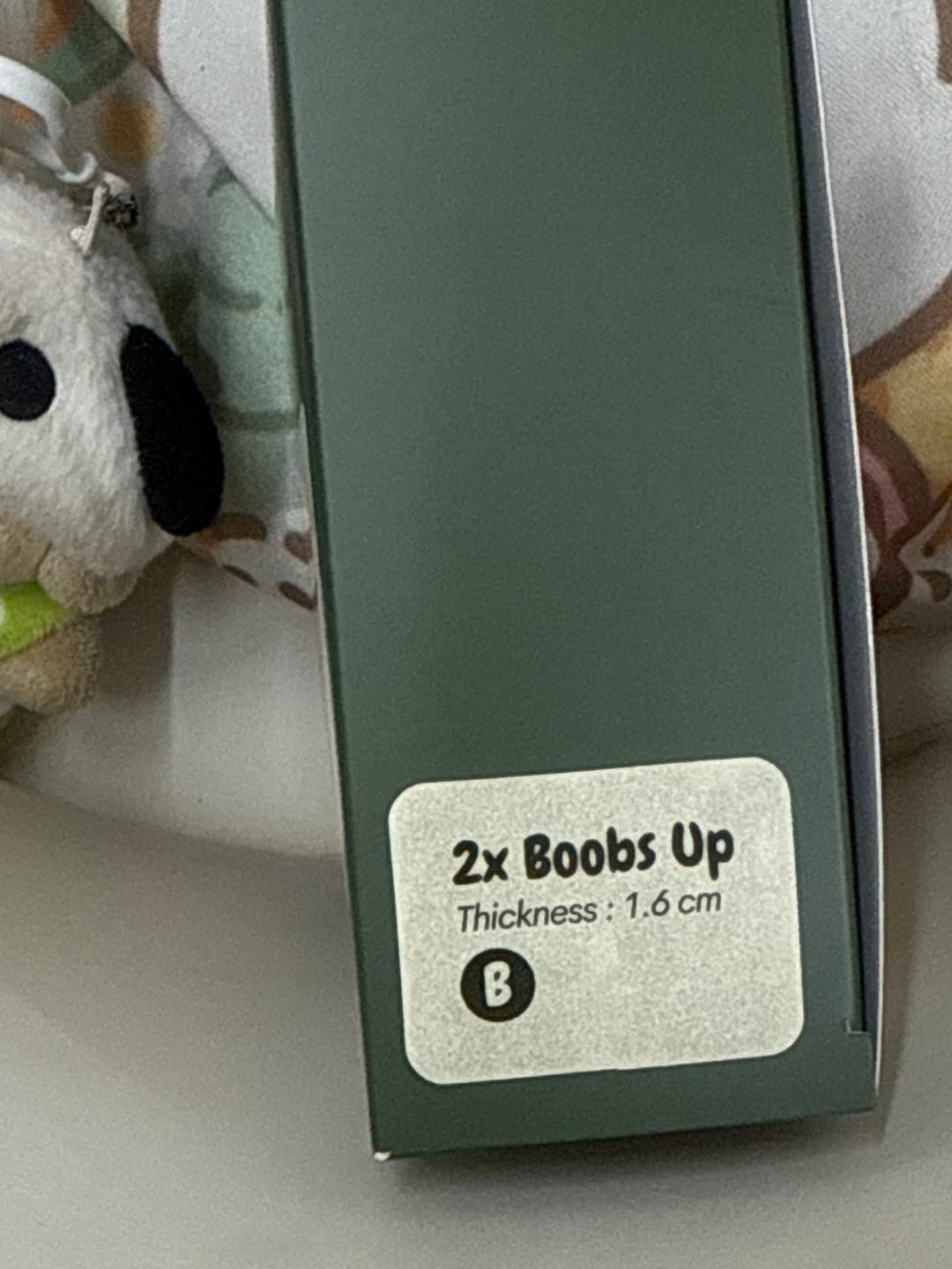 Customer photo review of 2X Boobs Up Nubra In Skin (1.6 cm)