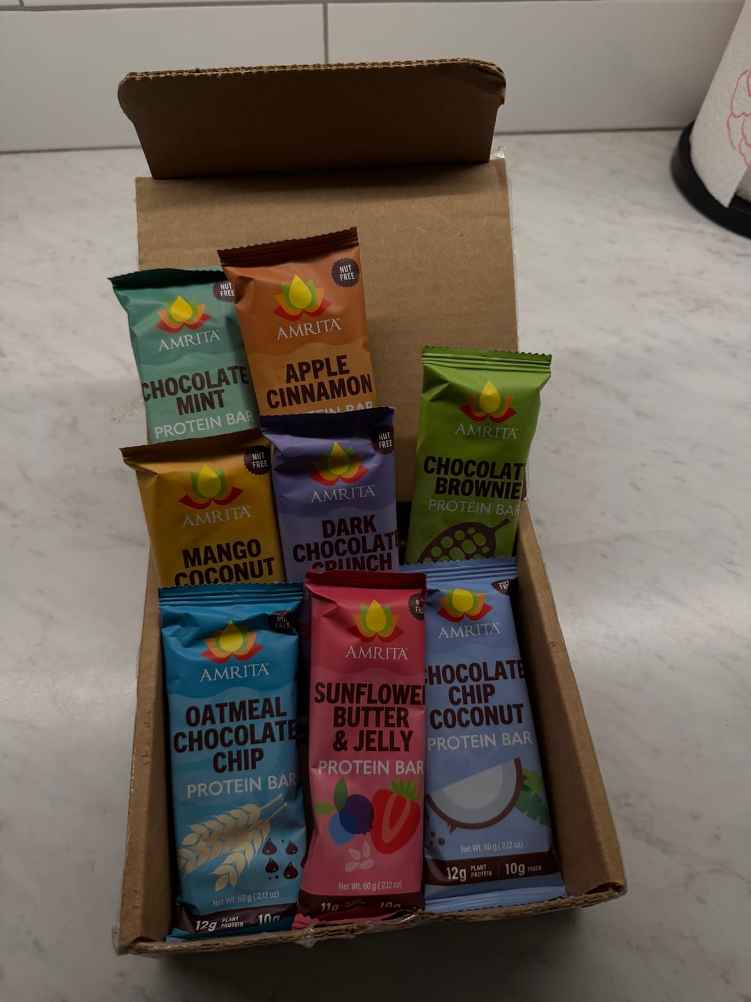 Customer photo review of High Protein Bars Starter Pack