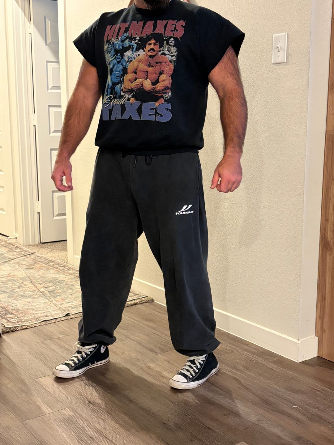 Customer photo review of 2154 - Throwback Baggy Joggers