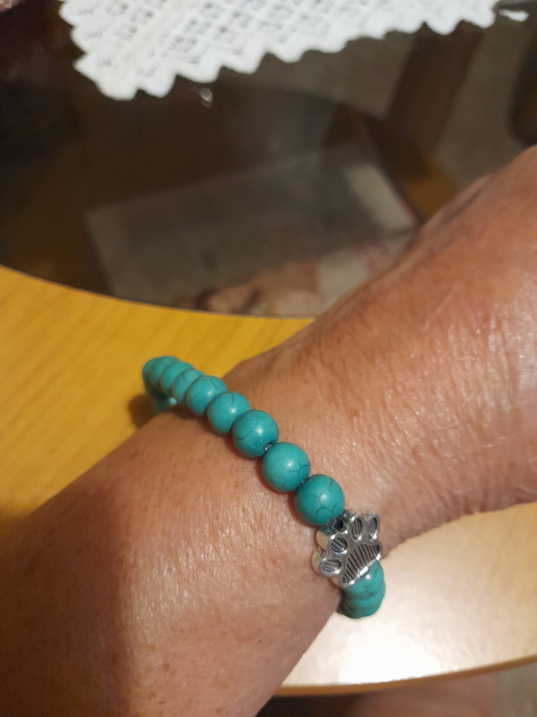 Customer photo review of Kutyákért Karkötő